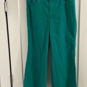 J Crew Wide-Leg Crop Pants